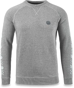 Dakine Para Hombre Carter Raglan Crew Pullover Sudadera Grande Verde Gris Ceniza Nueva - Imagen 1 de 1