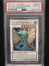 2009 Yugioh Ancient Prophecy Ancient Fairy Dragon #EN040 PSA 10 Gem Mint