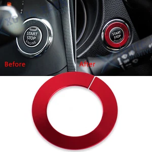 3D Metal Ignition Start Stop Button Ring Decor Sticker For Infiniti Q50 QX60 Q60 - Bild 1 von 10