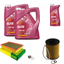 Mann Control Set 11L Mannol Elite 5W-40 for BMW 7 Series E65 E66 E67