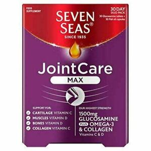Seven Seas Jointcare Max Duo 1500mg Tablets - 60 Count