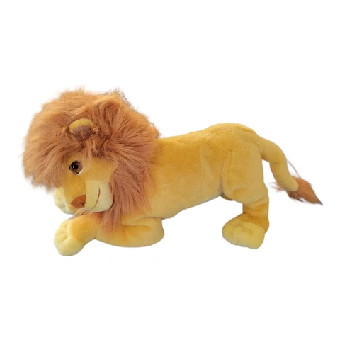 Disney Mattel Adult Simba Mufasa Plush Stuffed Animal Large Lion King With Tags Cover
