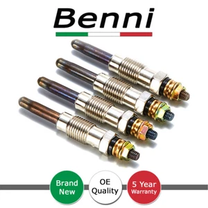 Benni 4X FOR VAUXHALL ASTRA CAVALIER BELMONT 1.6 1.7 D TD DTL HEATER GLOW PLUGS - Photo 1/2