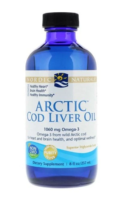 Nordic Naturals Dorsch Lebertran aus der Arktik 237 ml