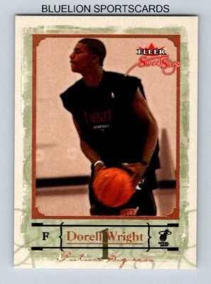 Fleer Sweet Sigs #86 Dorell Wright RC 486/999 2004-05 Foto 1 de 2