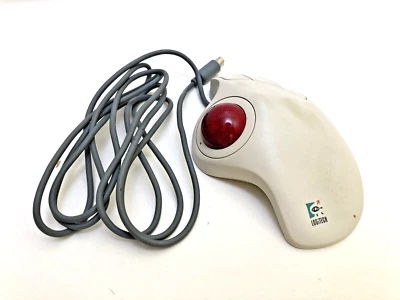 Logitech Trackball TrackMan Marble Mouse T-CH11 Untested Good Condition - Image 1 of 4