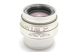 【COMO NUEVO+++】Konica Hexanon L 50 mm f/2,4 Lente Leica LTM L39 Montaje con tornillo de JAPÓN - Imagen 1 de 12