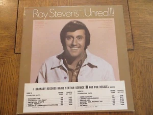 Ray Stevens – Unreal!!! - 1970 - Barnaby Records Z 30092 Vinyl LP EX/VG+ - Picture 1 of 5
