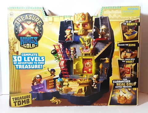 Treasure X King's Gold Treasure Tomb Playset (41517) New Cover