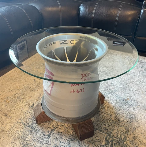 Genuine Sebastian Vettel used Red Bull Racing 2008 RB4 F1 Wheel Table (No Glass) Cover