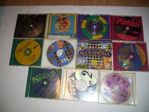 Vintage PC CD ROM Game Lot of 11 Discs - Picture 1 of 4