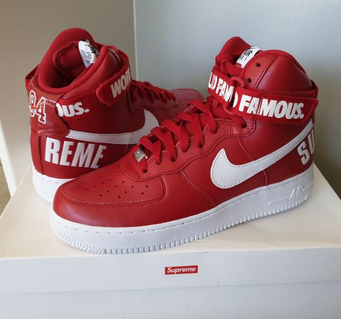 Nike Air Force 1 Supreme High Black for Sale | Authenticity Nike Air Force 1 Supreme High Black for Sale | Authenticity
