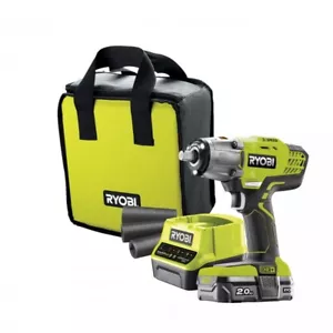 RYOBI R18IW3-120S Potente Avvitatore ad Impulsi 1/2" + Batteria 18V 2.0Ah 400NM - Imagen 1 de 5