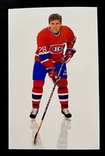 1989-90 MONTREAL CANADIENS POSTCARD ERIC DESJARDINS #28