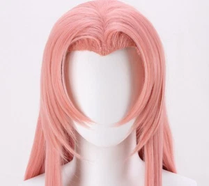 NARUTO Haruno Sakura Cosplay Wig Long Pink Anime Cartoon 80 cm - Picture 1 of 5