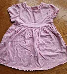 Girls 18-24 months M&S Polka Dots Tunic dress summer holiday beach clothes next - Picture 1 of 5