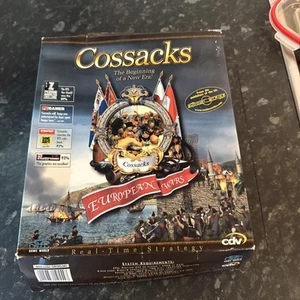 Cossacks European Wars PC Game - w/Manual Original Rare Big Box Gold Edition - Picture 1 of 3