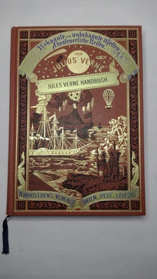 JULIUS VERNE - Jules Verne Handbuch -  Reprint-Prachtausgabe / Hardcover - Bild 1 von 4