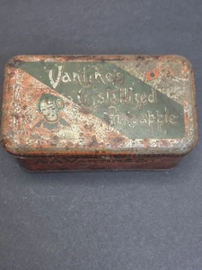 Antique Vantine’s Crystallized Pineapple Tin NY 1906-1920 Advertising Box 1lb - Picture 1 of 16