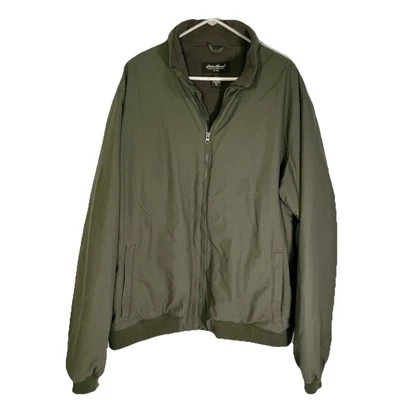 Eddie Bauer Authentic Outdoor Outfitter Green Nylon & Polyester Jacket XL Tall - Image 1 of 4