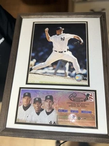 2003 YANKEES Mussina,Rivera, Clemens Matted Poster USPS     Licensed DB171180492 - Picture 1 of 1