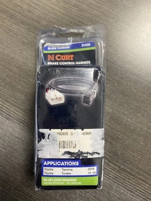 Arnés de control de freno Curt 51456 Curt Toyota Tacoma/tundra 2016, 15/16 Foto 1 de 2