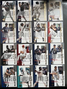 1995 Gold Leaf Rookies Baseball Complete Set Of 16 w Alex Rodriguez Rookie Card - Picture 1 of 5