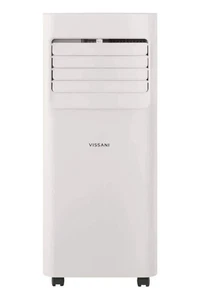 Vissani 5000 BTU 115-Volt 3-in-1 Portable Air Conditioner 150 sq ft Remote White - Picture 1 of 12