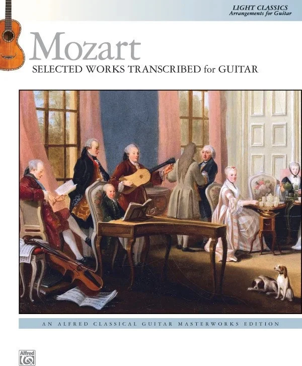 Mozart: Selected Works Transcribed for Guitar: Light Classics Arrangements fo... - Image 1 of 1