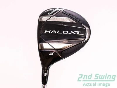 Mint Cleveland HALO XL Fairway Wood 3 Wood 3W 15° Graphite Regular Left 43.5in - Image 1 of 4