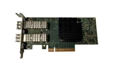 Lenovo 01GR253 Mellanox CX4121A 2 Port 25GB Network Adapter Half Height w/ SFPs - Image 1 of 4