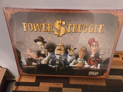 Power Struggle 棋盘游戏 2009 Z-Man 游戏全新收缩包装 — 第 1/2 张图片