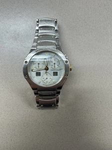 Bulova Accutron 1049580 Sapphire Crystal Chronograph Stainless Steel Rare nice!! - Picture 1 of 6