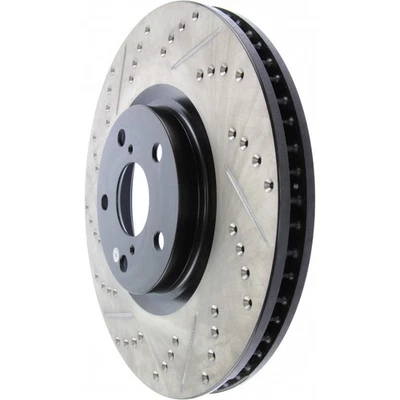 StopTech For Toyota Supra 1993-1998 Brake Rotor Slotted Passenger Side Front - Image 1 of 4
