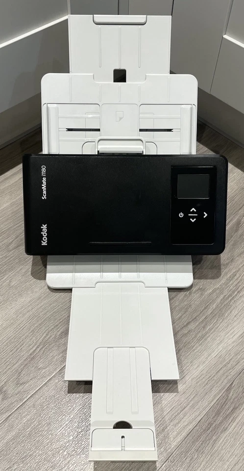 Kodak ScanMate i1150 A4 USB Document Scanner with both trays, PSU and USB - Image 1 of 2