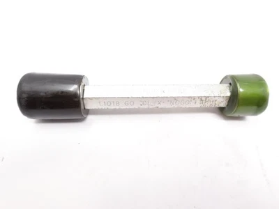 Medidor de pasador de enchufe Glastonbury 1,1018" Go 1,1028" No Go Clase X calibre liso DX9 Foto 1 de 4