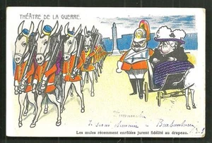 La reina bóer de la guerra Victoria jura burros en caricatura 1900 - Imagen 1 de 1