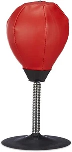 Relaxdays Tabletop Punching Ball with Suction Cup, Boxing Desk Punch Ball - Picture 1 of 5