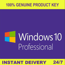 INSTANT WINDOWS 10 PROFESSIONAL PRO 32|64 BIT GENUINE ACTIVATION KEY LICENSE