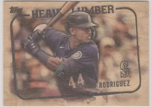 2023 Topps Series 1 Heavy Lumber SSP HL-5 Julio Rodriguez Mariners - Picture 1 of 1