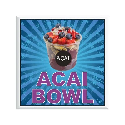 WILSON GRAPHICS Acai Bowl DECAL (Choose Your Size) Concession Food Truck Vinyl Sign Sticker