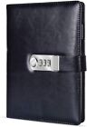 PU Leather Notebook Diary with Lock, Size 6 x 8 inch or A5 size US