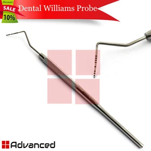 Sonda de marcado Williams Dental Codificado por color Perio Pocket Sondas de medición de profundidad - Imagen 1 de 2