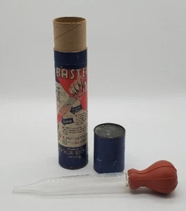 Vintage 1946 Art Beck Turkey Baster Pyrex Glass Tube Rubber Original Box READ - Picture 1 of 12