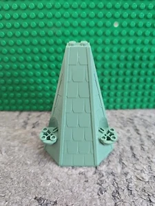 1 piece Genuine Lego Roof Piece - Sand Green Harry Potter  #33215 Castle Parts - Picture 1 of 4