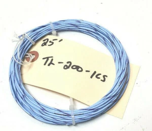25 PIES 16 AWG PLATEADO PTFE SOBRE KAPTON® TRENZADO 19 X 29 ALAMBRE DE COBRE - Imagen 1 de 2