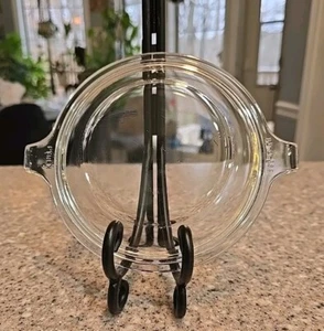 Vintage Pyrex 681-C Replacement Clear Glass Lid with Tabs 681C - Picture 1 of 5