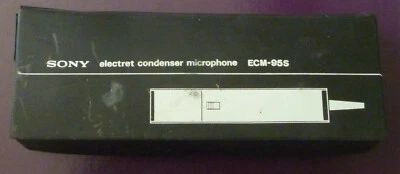 SONY Electret Condenser Microphone ECM-95S Vintage ~USED~ Working - Image 1 of 4