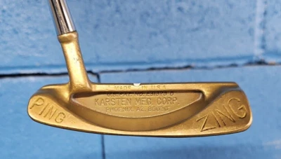 PING ZING MANGANESE BRONZE PUTTER BLACK DOT 35" NEW SHAFT & GRIP - Image 1 of 4