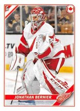 2019-20 Topps NHL Stickers #182 Jonathan Bernier Detroit Red Wings